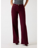 GUESS jeans palazzo bordeaux