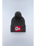 NAPAPIJRI berretto con pom pom logo