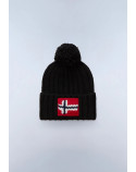 NAPAPIJRI berretto con pom pom logo