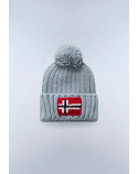 NAPAPIJRI berretto con pom pom logo