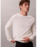 CALVIN KLEIN maglia manica lunga nido d\'ape