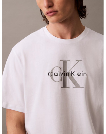 CALVIN KLEIN T-SHIRT CON MONOGRAMMA