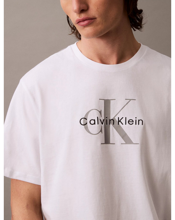 CALVIN KLEIN T-SHIRT CON MONOGRAMMA