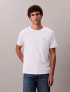CALVIN KLEIN T-SHIRT LOGO CUCITO