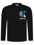 CALVIN KLEIN FELPA GIRO NEW LOGO