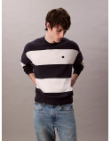 CALVIN KLEIN maglione rigato relaxed