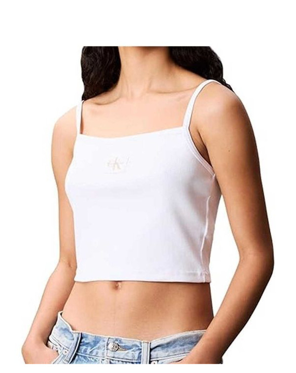 CALVIN KLEIN CANOTTA A COSTINE CALVIN KLEIN CANOTTA A COSTINE