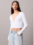 CALVIN KLEIN CARDIGAN A COSTE CORTO