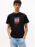 TOMMY JEANS T-SHIRT LOGO FIRMA