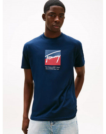 TOMMY JEANS T-SHIRT CON LOGO FIRMA