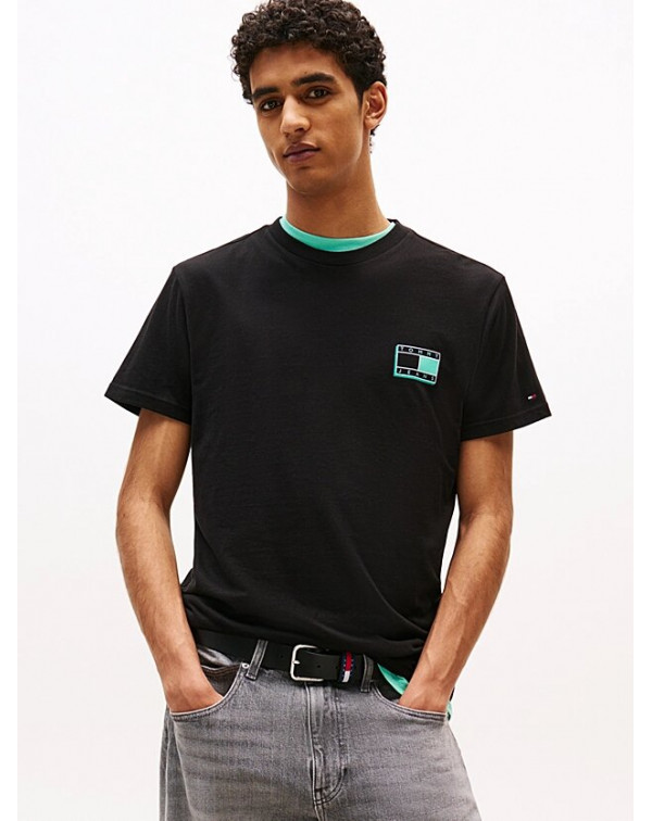 TOMMY JEANS T-SHIRT LOGO TONO SU TONO TOMMY JEANS T-SHIRT LOGO TONO SU TONO
