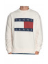 TOMMY JEANS FELPA GIRO BIG FLAG