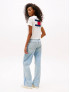 TOMMY JEANS T-SHIRT BANDIERA SULLA SCHIENA