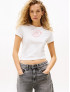TOMMY JEANS T-SHIRT CON LOGO CUORE