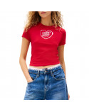 TOMMY JEANS  t-shirt con logo CUORE