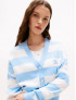 TOMMY JEANS CARDIGAN RIGATO RELAXED