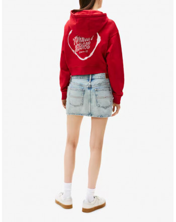 TOMMY JEANS FELPA CRO LOGO CUORE