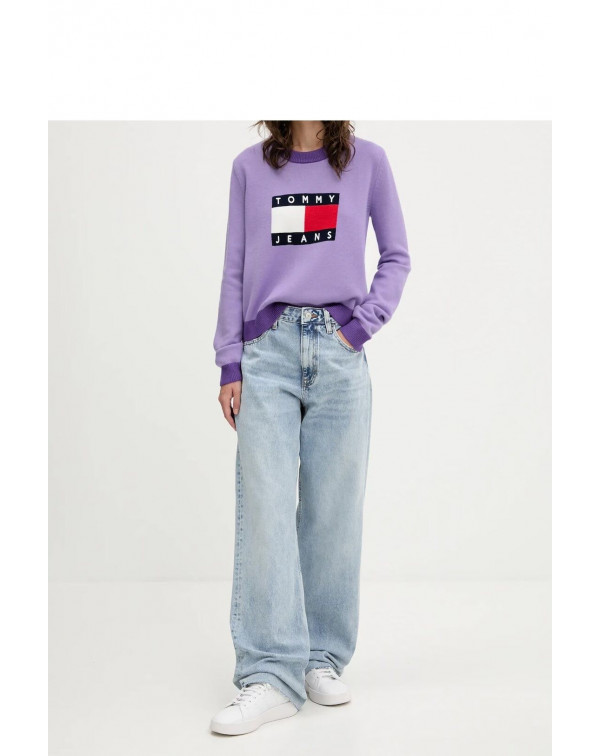 TOMMY JEANS MAGLIONE BANDIERA