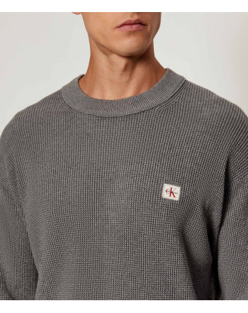 CALVIN KLEIN MAGLIONE MAGLIA A LOSANGHE