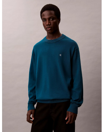 CALVIN KLEIN MAGLIONE CON MONOGRAMMA
