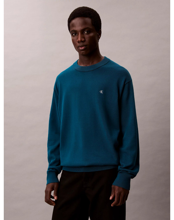 CALVIN KLEIN MAGLIONE CON MONOGRAMMA CALVIN KLEIN MAGLIONE CON MONOGRAMMA