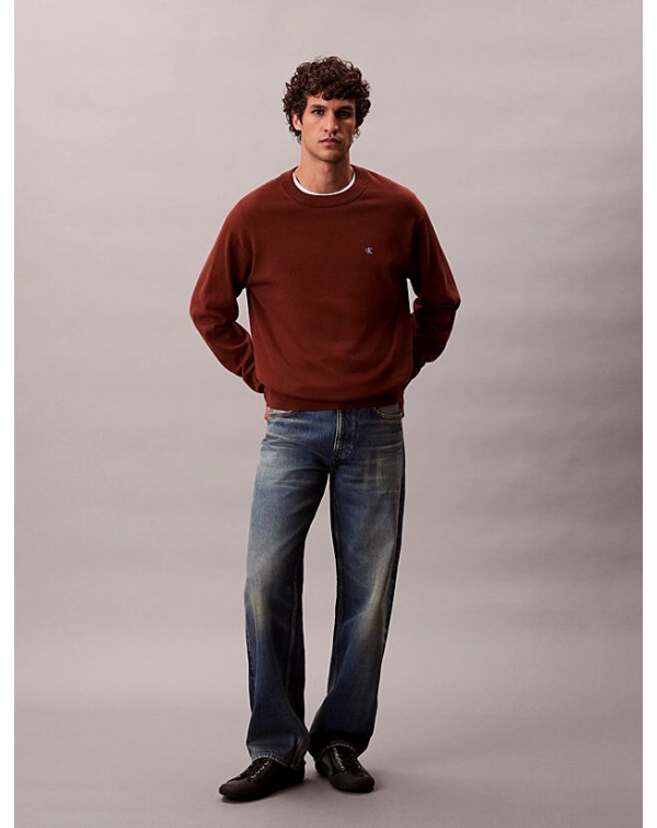 CALVIN KLEIN MAGLIONE CON MONOGRAMMA CALVIN KLEIN MAGLIONE CON MONOGRAMMA