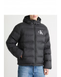 CALVIN KLEIN  giubbotto logo cappuccio