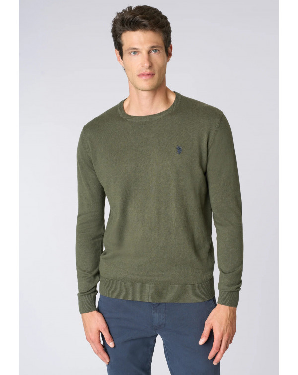 U.S.POLO ASSN MAGLIONE MISTO CASHMERE