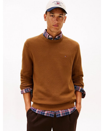 TOMMY HILFIGER PULLOVER TRAMATO CON BANDIERINA