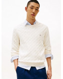 TOMMY HILFIGER pullover in maglia intrecciata