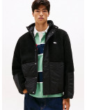 TOMMY JEANS giacca in sherpa trapuntata