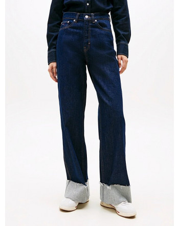 TOMMY JEANS DENIM A VITA ALTA CON RISVOLTO