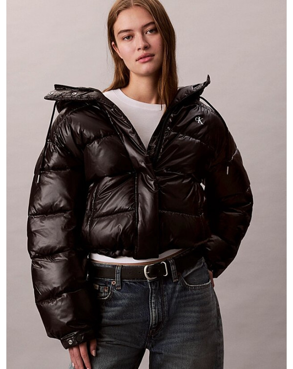 CALVIN KLEIN PIUMINO CON CAPPUCCIO