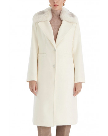 GUESS CAPPOTTO LUNGO MISTO LANA