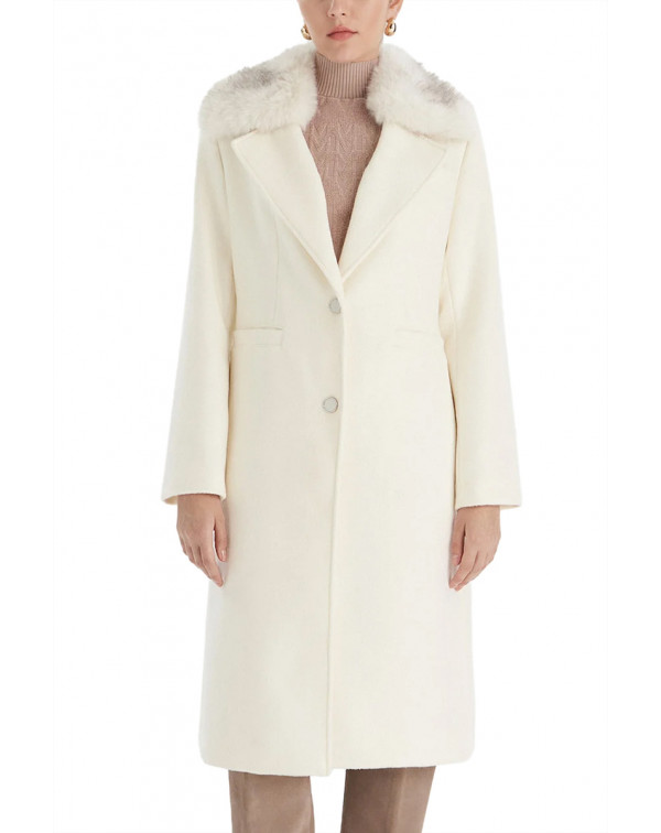 GUESS CAPPOTTO LUNGO MISTO LANA