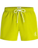 CALVIN KLEIN short tinta unita logo