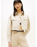 TOMMY JEANS  camicia crop oversize