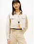 TOMMY JEANS CAMICIA CROP OVERSIZE