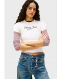 TOMMY JEANS t-shirt logata