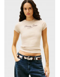 TOMMY JEANS t-shirt logata