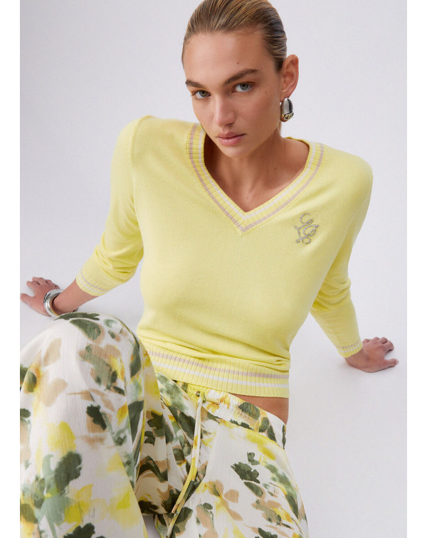 LIU.JO MAGLIA SCOLLO A v