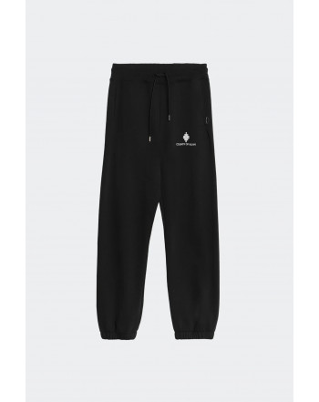 COUNTY OF MILAN PANTALONI LOGO RICAMATO