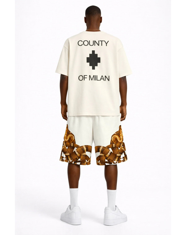 COUNTY OF MILAN T-SHIRT STAMPA  LOGO