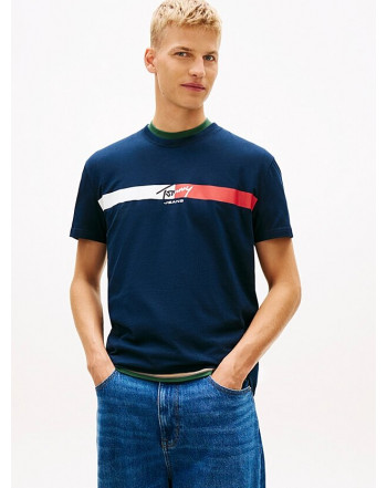 TOMMY JEANS T-SHIRT CON LOGO FIRMA