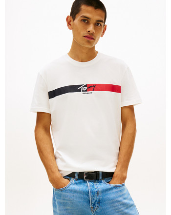 TOMMY JEANS T-SHIRT CON LOGO FIRMA