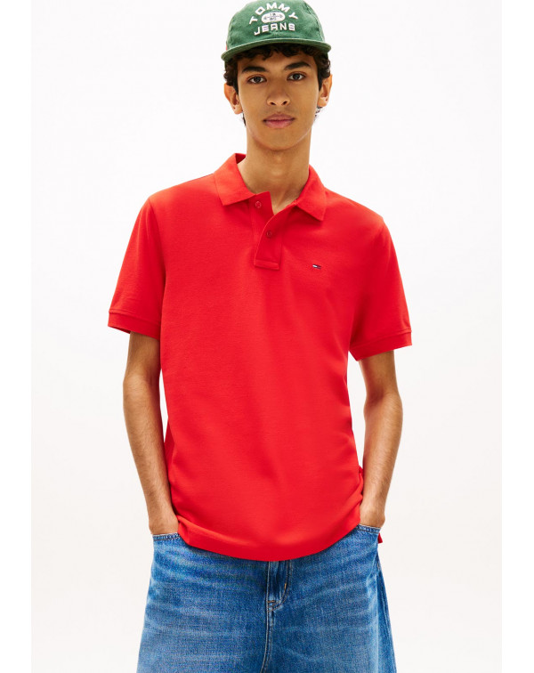 TOMMY JEANS POLO CON LOGO BANDIERINA