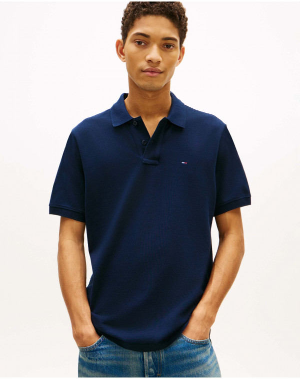 TOMMY JEANS POLO CON LOGO BANDIERINA