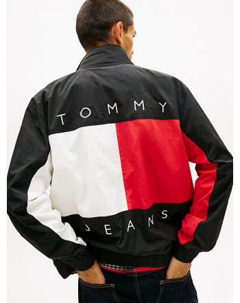 TOMMY JEANS GIACCA IDROREPELLENTE LOGO