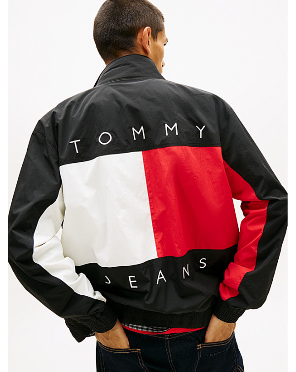 TOMMY JEANS GIACCA IDROREPELLENTE LOGO