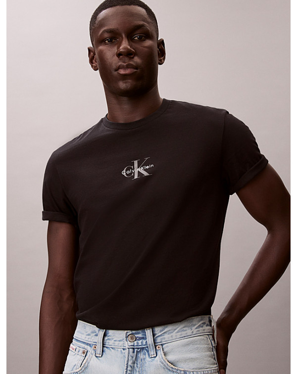 CALVIN KLEIN T-SHIRT CON MONOGRAMMA